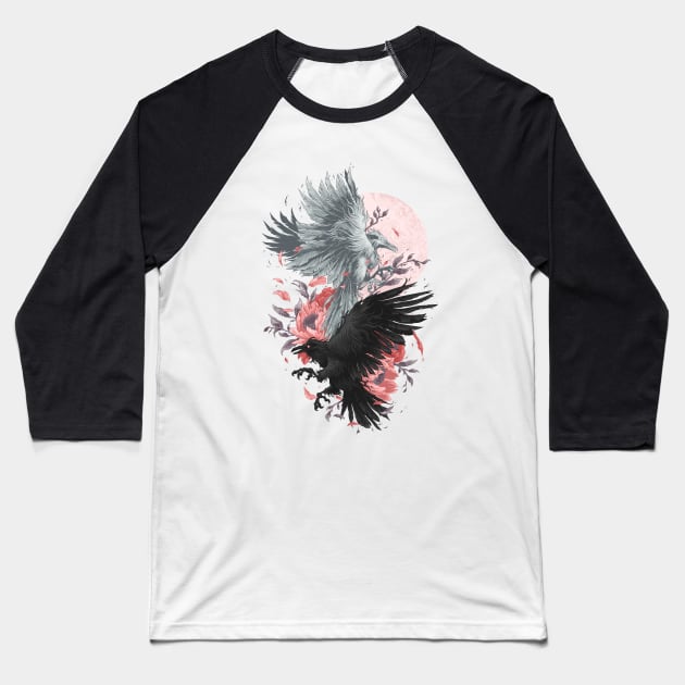 Crows Baseball T-Shirt by Kensuke